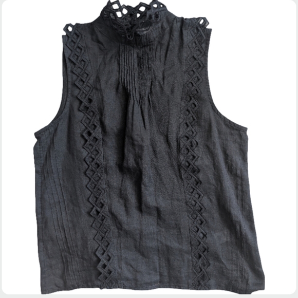 Frame Sleeveless Blouse Small - NWT - Picture 10 of 15